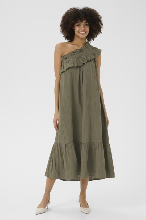 Culture cuelina one shoulder dress